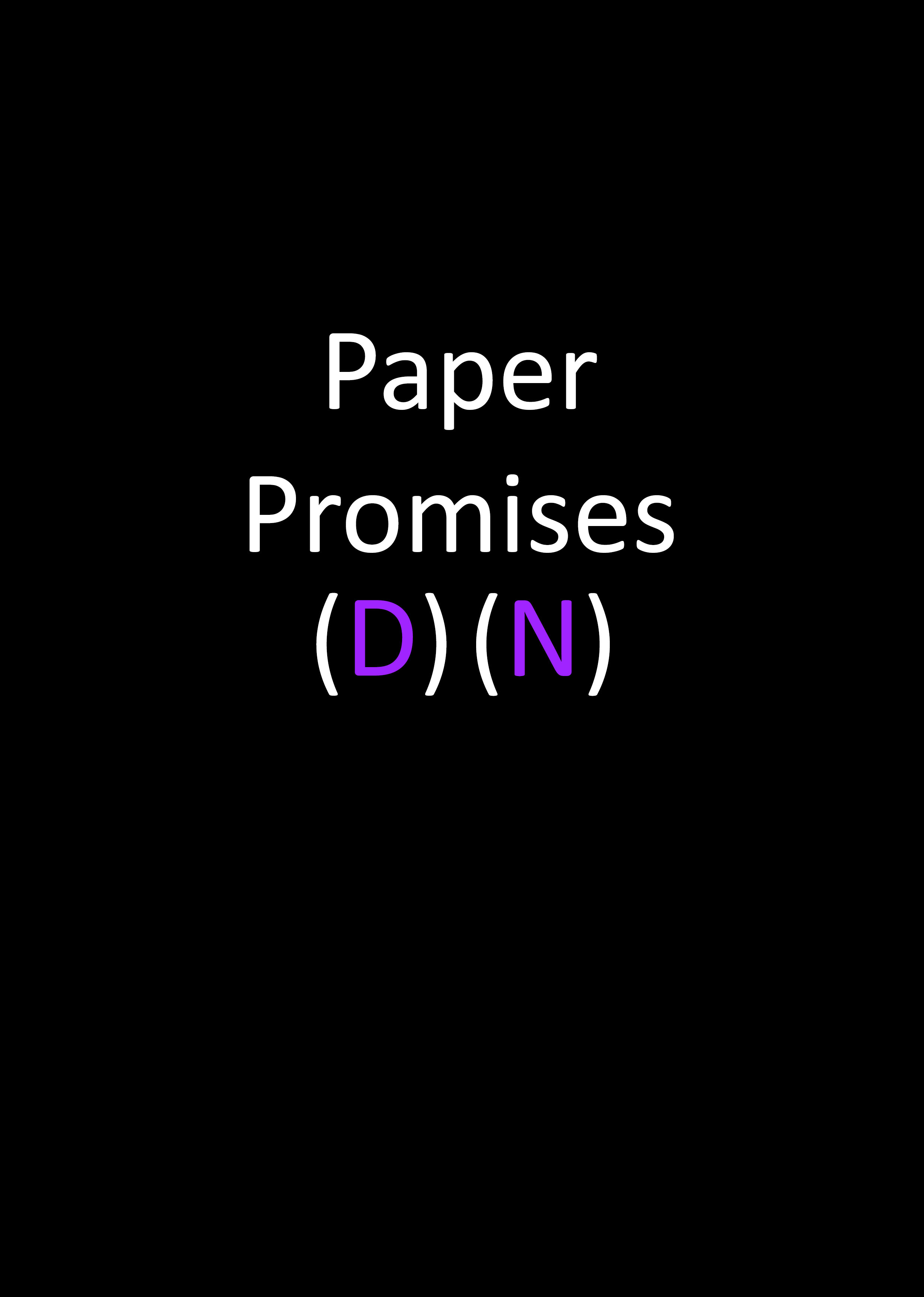 PaperPromises